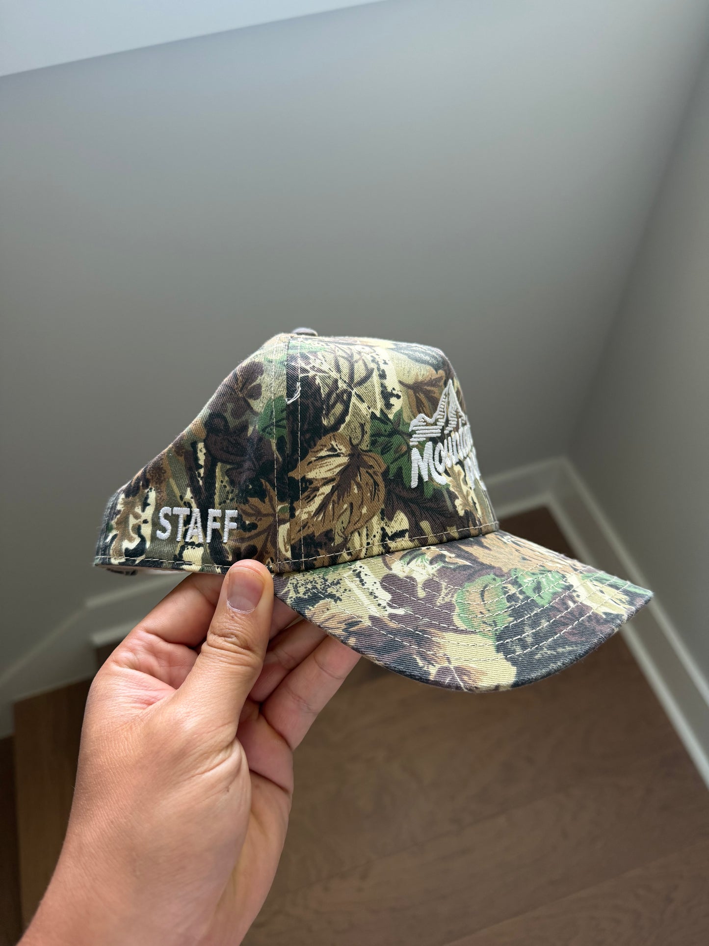 Mountain Pop Studios Camo Staff Hat